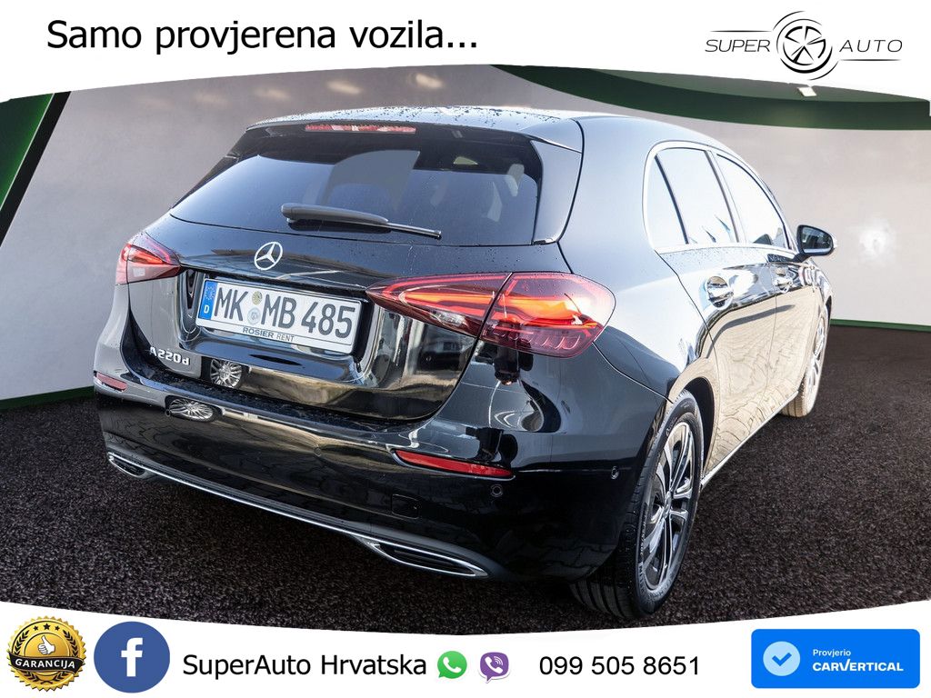 Mercedes-Benz A 220d 8G-DCT LED+GR SJED+ACC