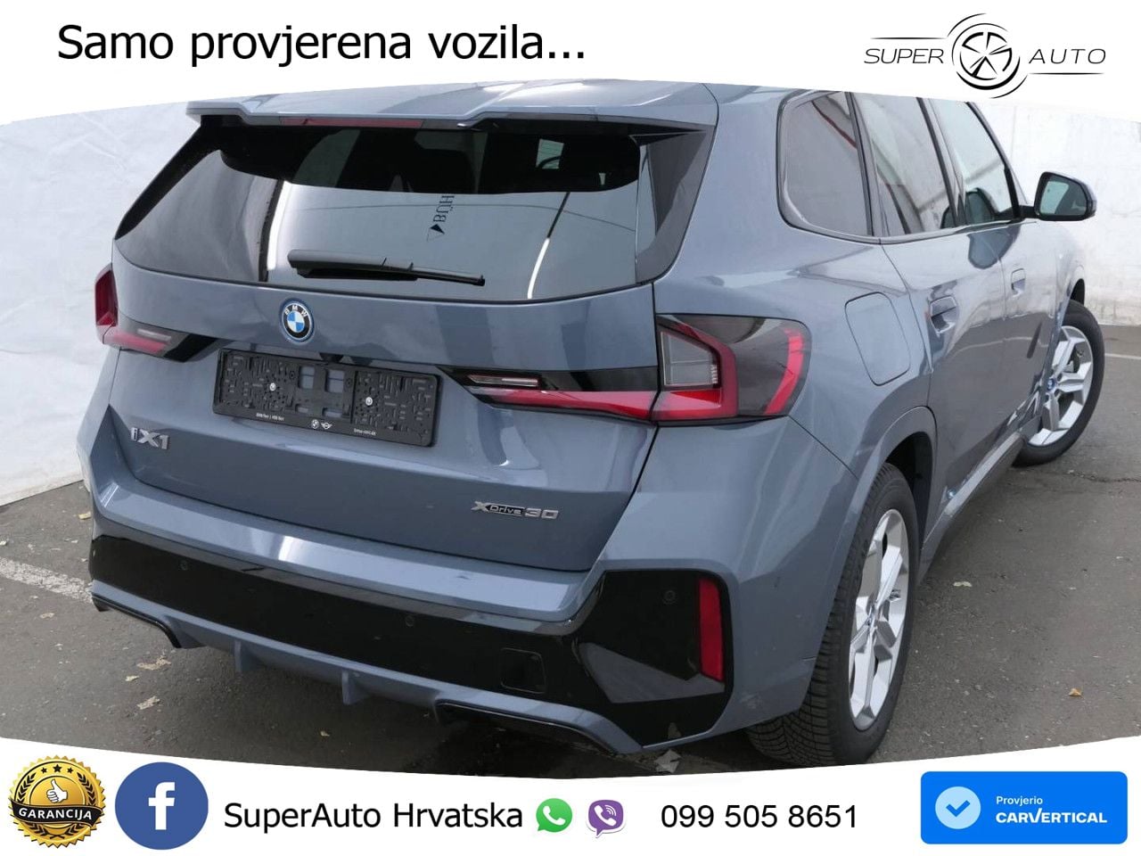 BMW iX1 68 kWh (313 KS) xDrive30 M Sport ACC+HEAD+GR SJED+360+PANO