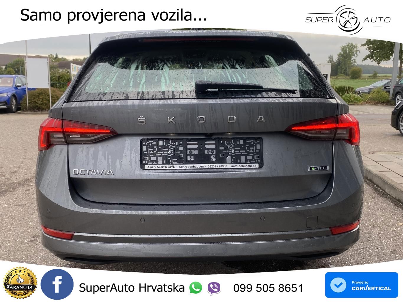 Škoda Octavia Combi 1.5 TSI (150 KS) DSG LED+GR SJED+ACC
