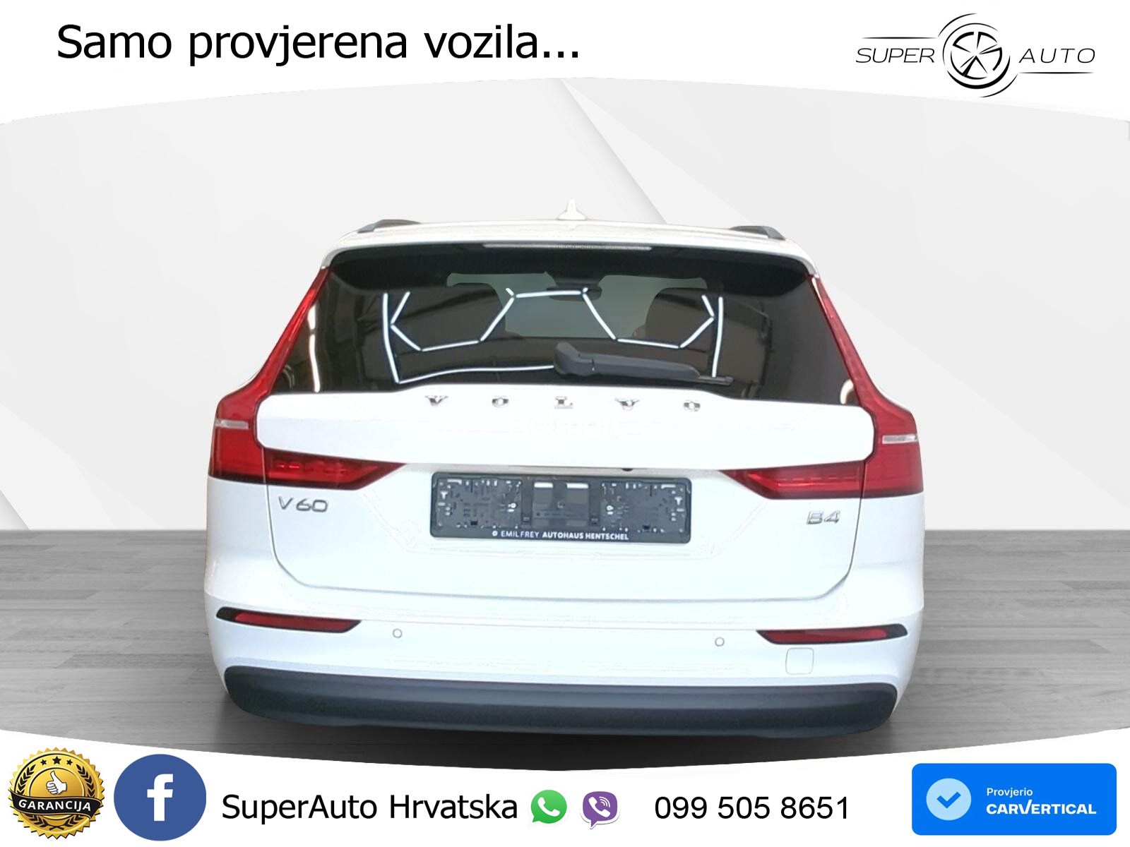 Volvo V60 2.0 B4 Benzin DCT LED+GR SJED+ACC