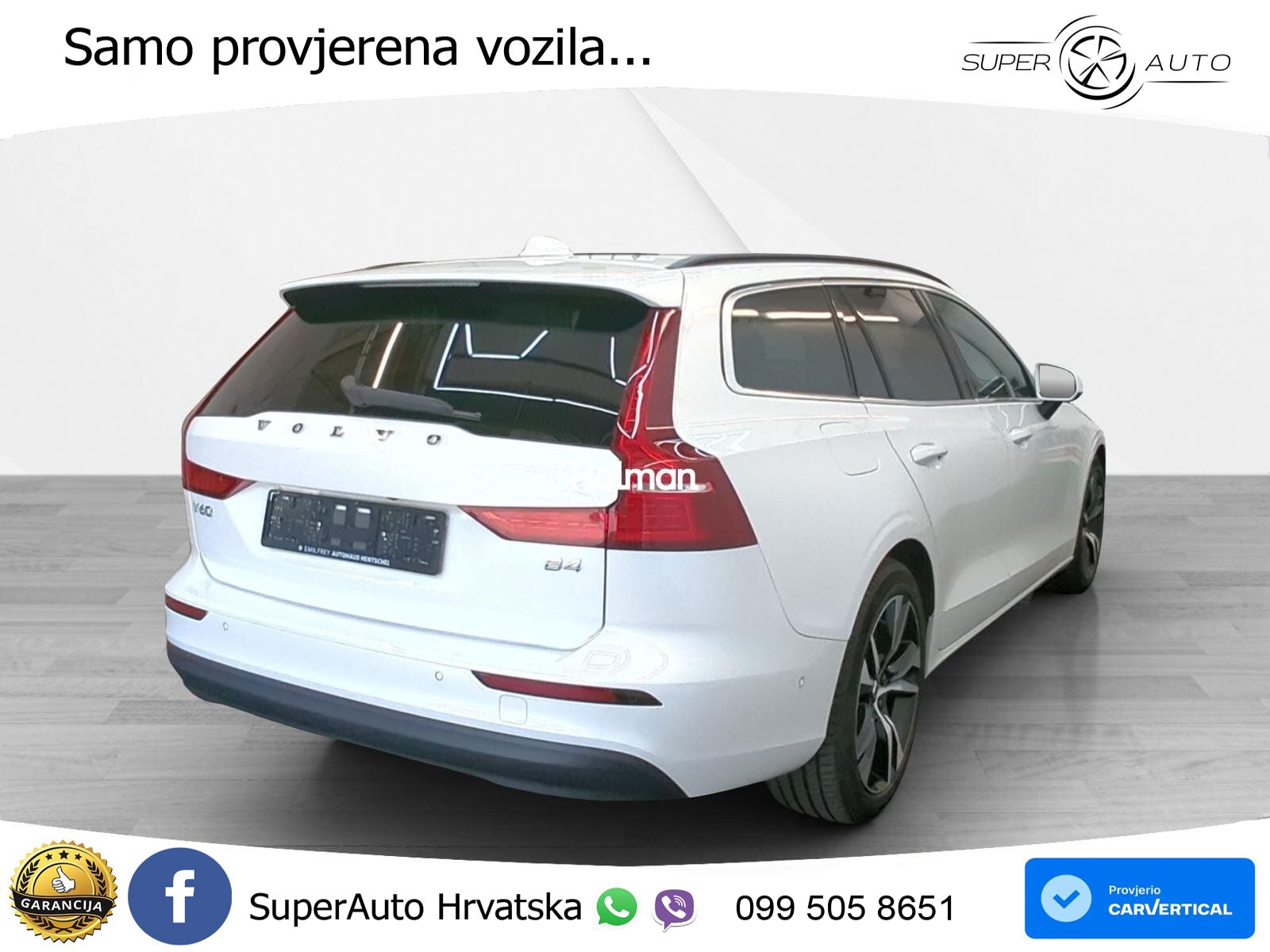 Volvo V60 2.0 B4 Benzin DCT LED+GR SJED+ACC