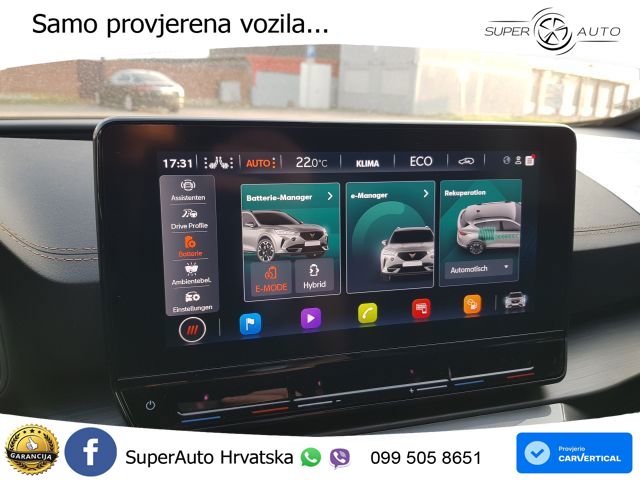 Cupra Formentor 1.4 TSI (204 KS) e-Hybrid DSG LED+GR SJED+ACC