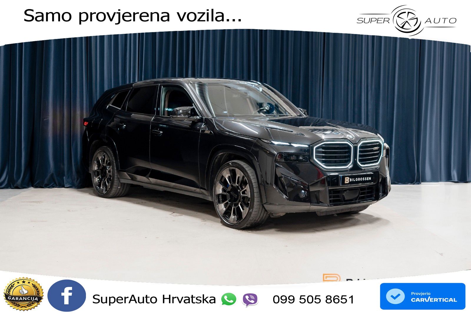 BMW XM 50e (476 KS) M xDrive M Steptronic LED+GR SJED+ACC