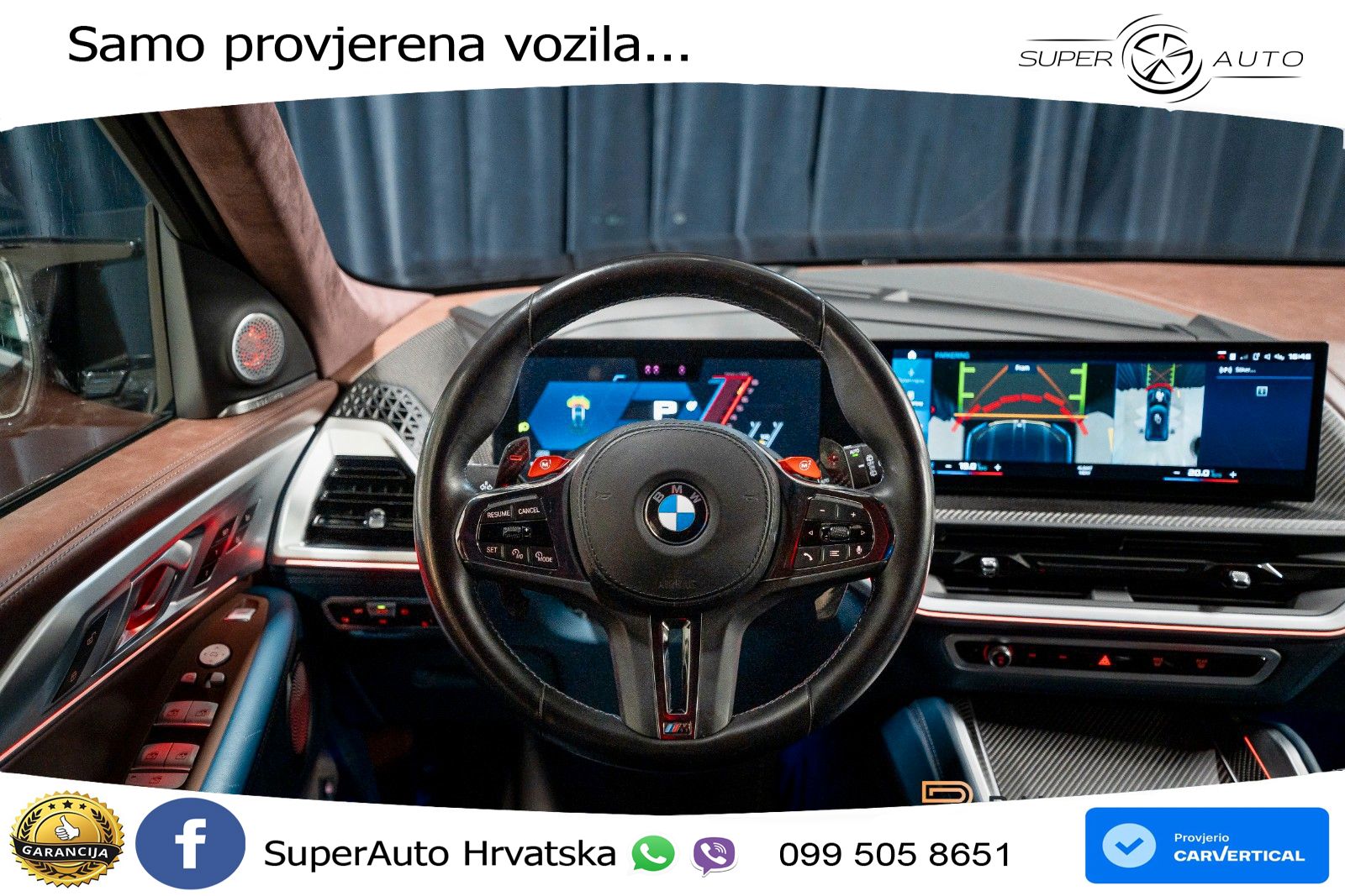 BMW XM 50e (476 KS) M xDrive M Steptronic LED+GR SJED+ACC