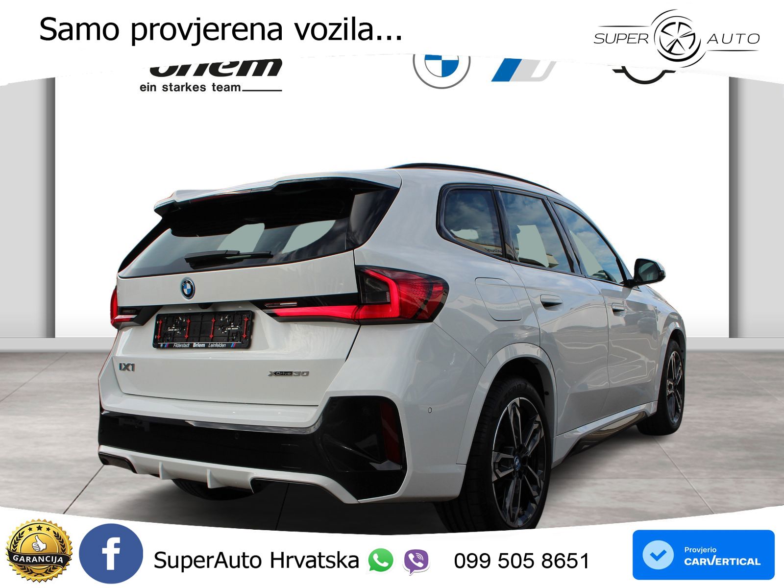 BMW iX1 68 kWh (313 KS) xDrive30 M Sport LED+GR SJED+ACC