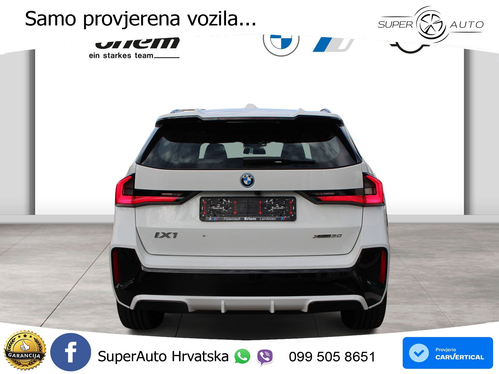 BMW iX1 68 kWh (313 KS) xDrive30 M Sport LED+GR SJED+ACC