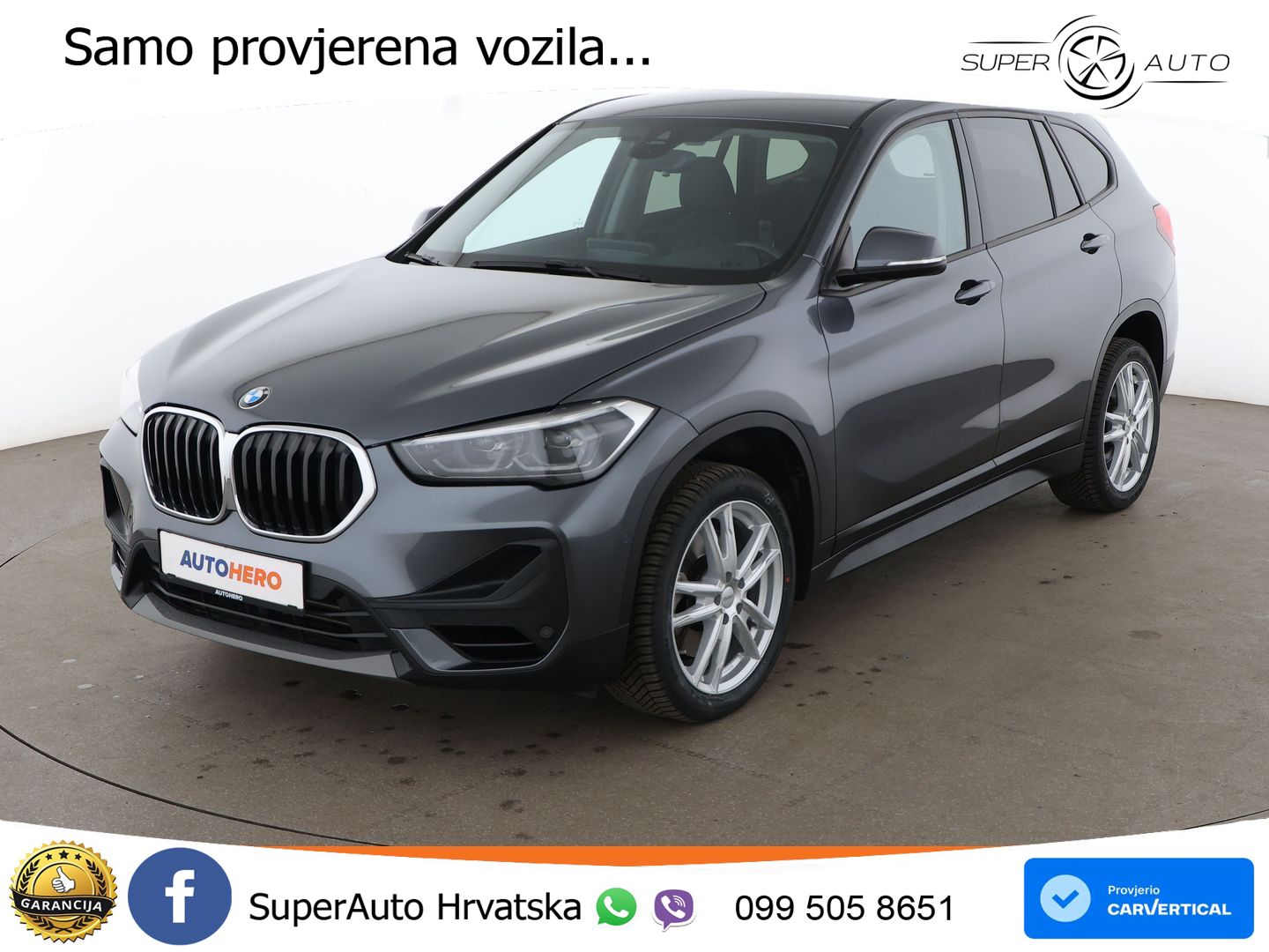 BMW X1 20i (192 KS) Steptronic Advantage LED+GR SJED+ACC
