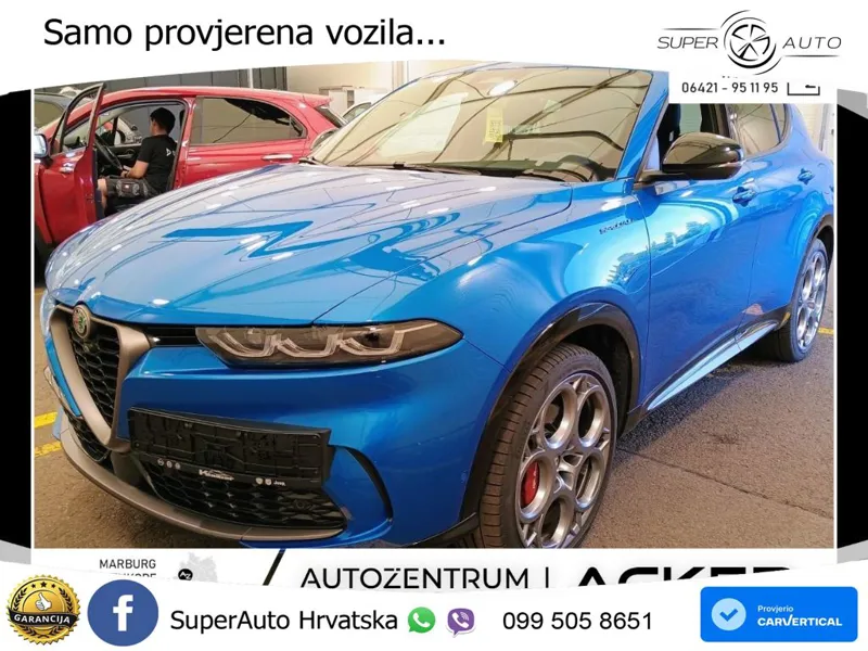 Alfa Romeo Tonale 1.3 T MultiAir (280 KS) Plug-in Hybrid eQ4 Automatic LED+GR SJED+ACC