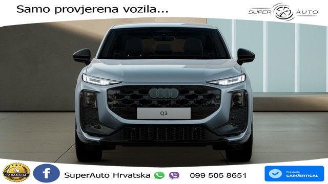 Audi Q3 III Sportback 1.5 TFSI (150 KS) S tronic S line LED+GR SJED+ACC