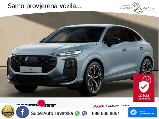Audi Q3 III Sportback 1.5 TFSI (150 KS) S tronic S line LED+GR SJED+ACC