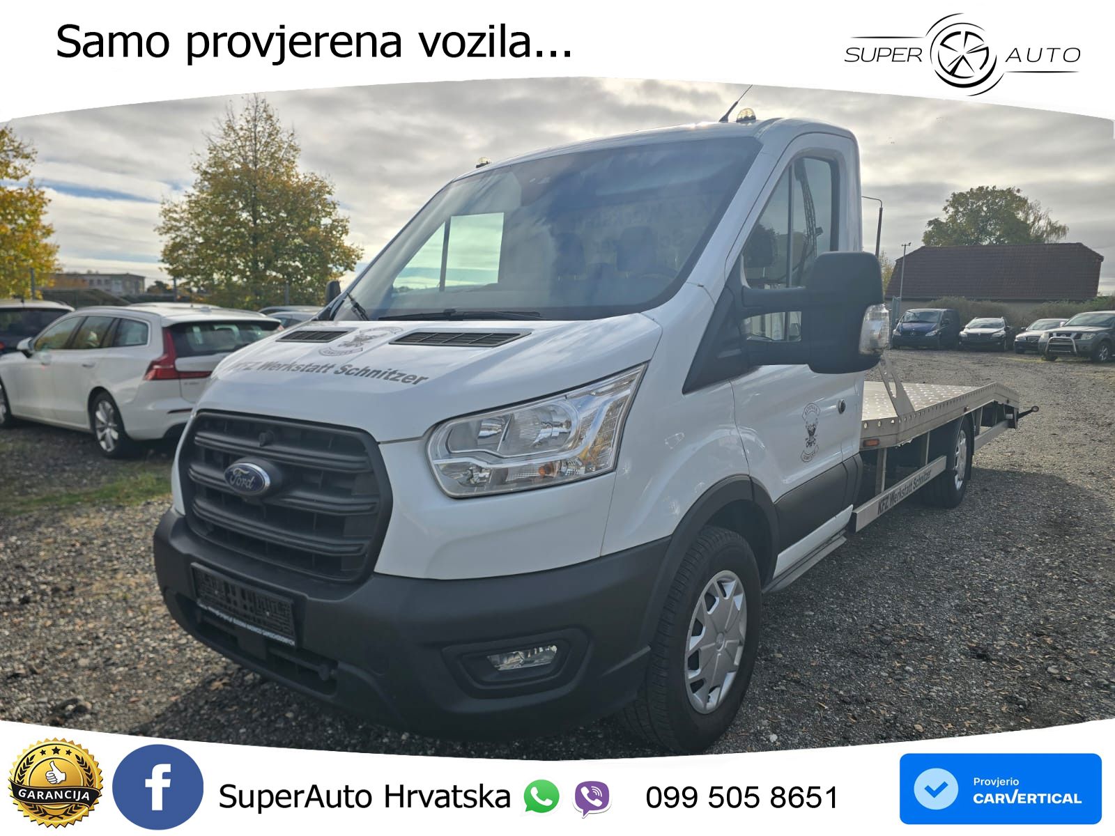 Ford Transit 2,0 TDCI, Abschleppwagen, TÜV NEU +VIDEO 170 KS