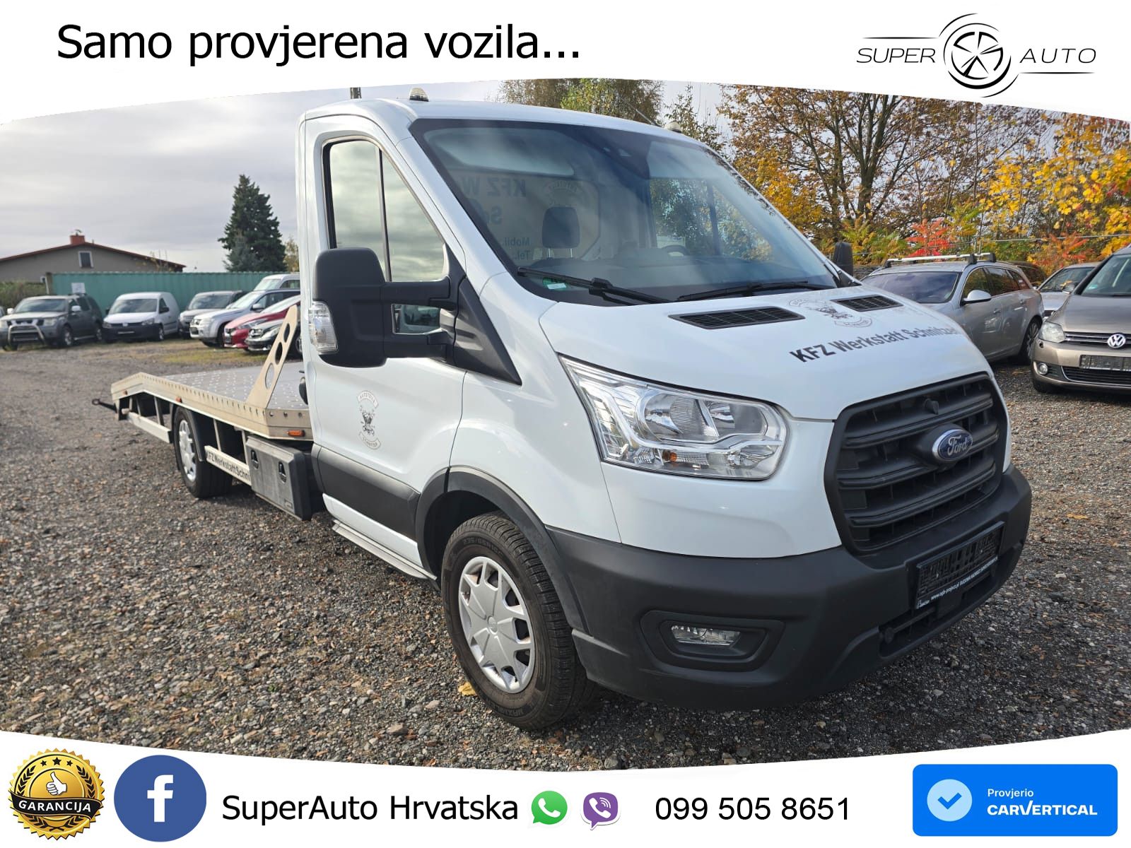 Ford Transit 2,0 TDCI, Abschleppwagen, TÜV NEU +VIDEO 170 KS