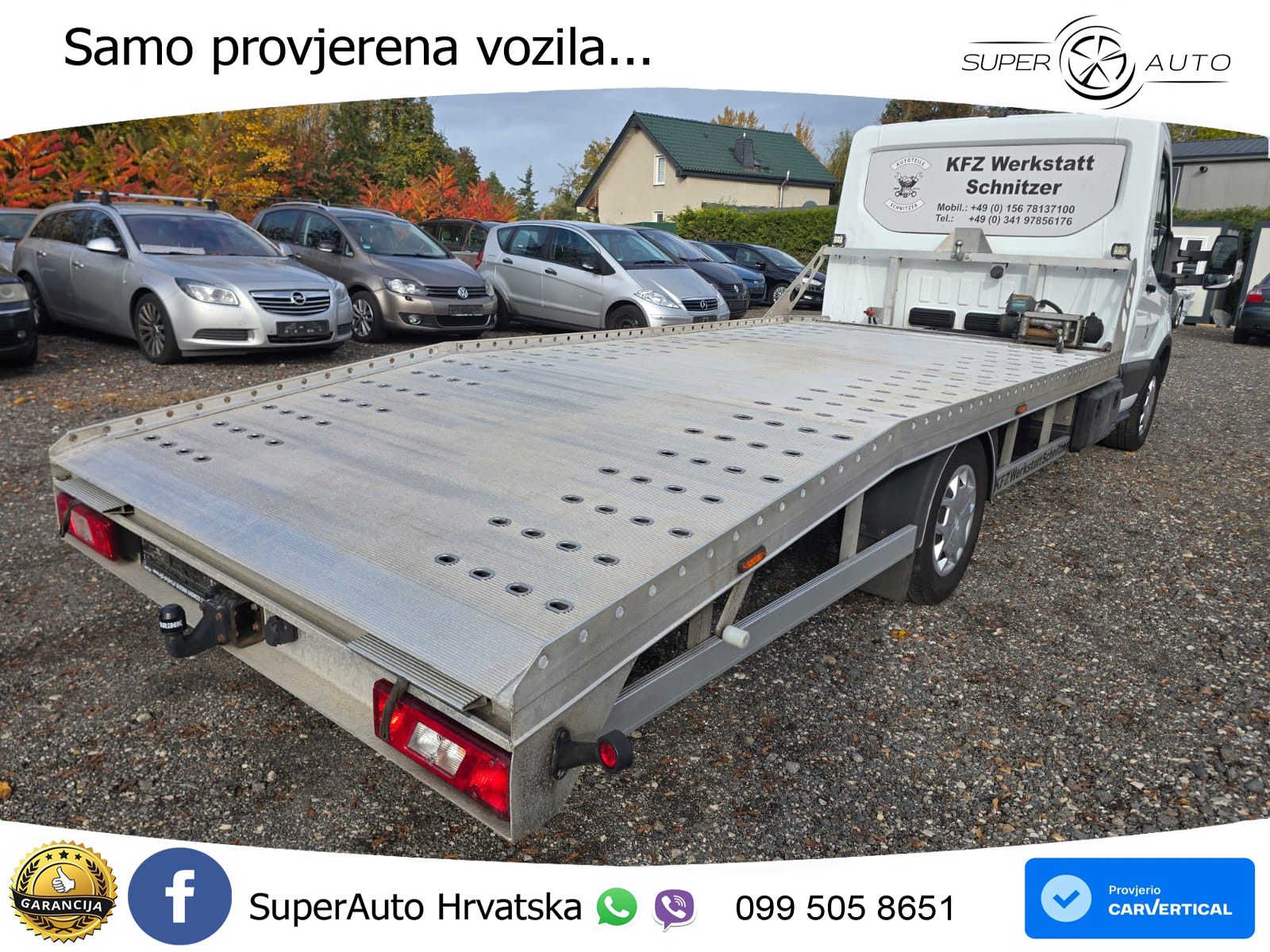 Ford Transit 2,0 TDCI, Abschleppwagen, TÜV NEU +VIDEO 170 KS