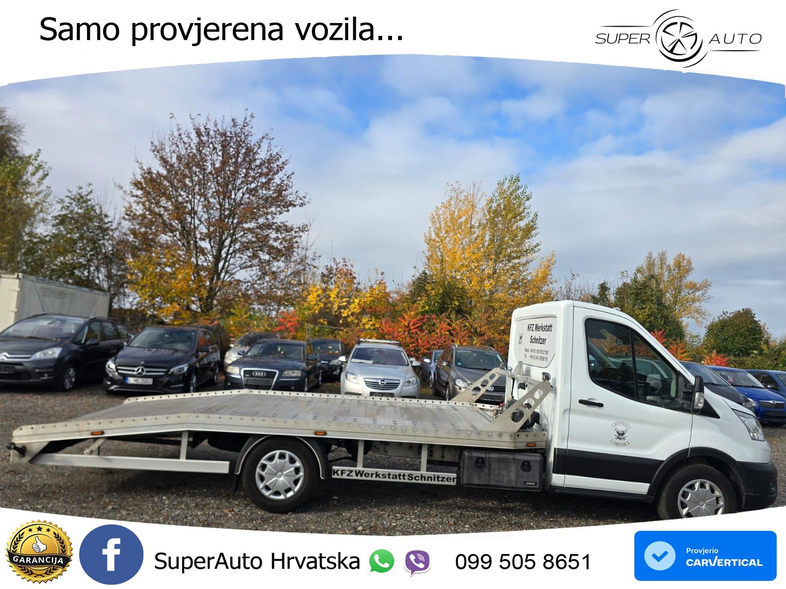 Ford Transit 2,0 TDCI, Abschleppwagen, TÜV NEU +VIDEO 170 KS