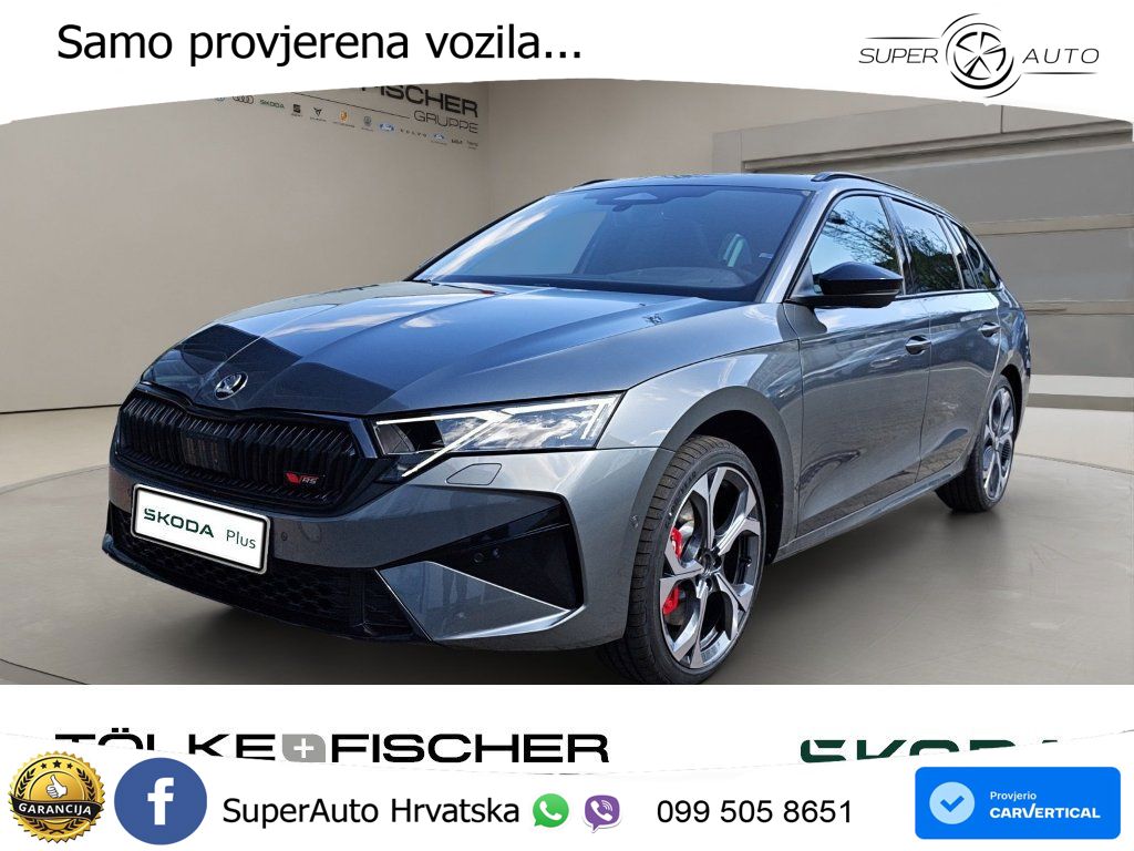 Škoda Octavia Combi RS 2.0 TSI (265 KS) DSG LED+GR SJED+ACC