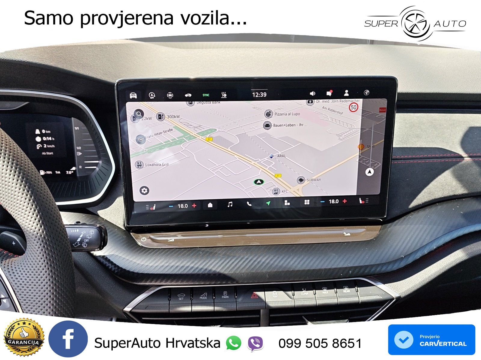 Škoda Octavia Combi RS 2.0 TSI (265 KS) DSG LED+GR SJED+ACC
