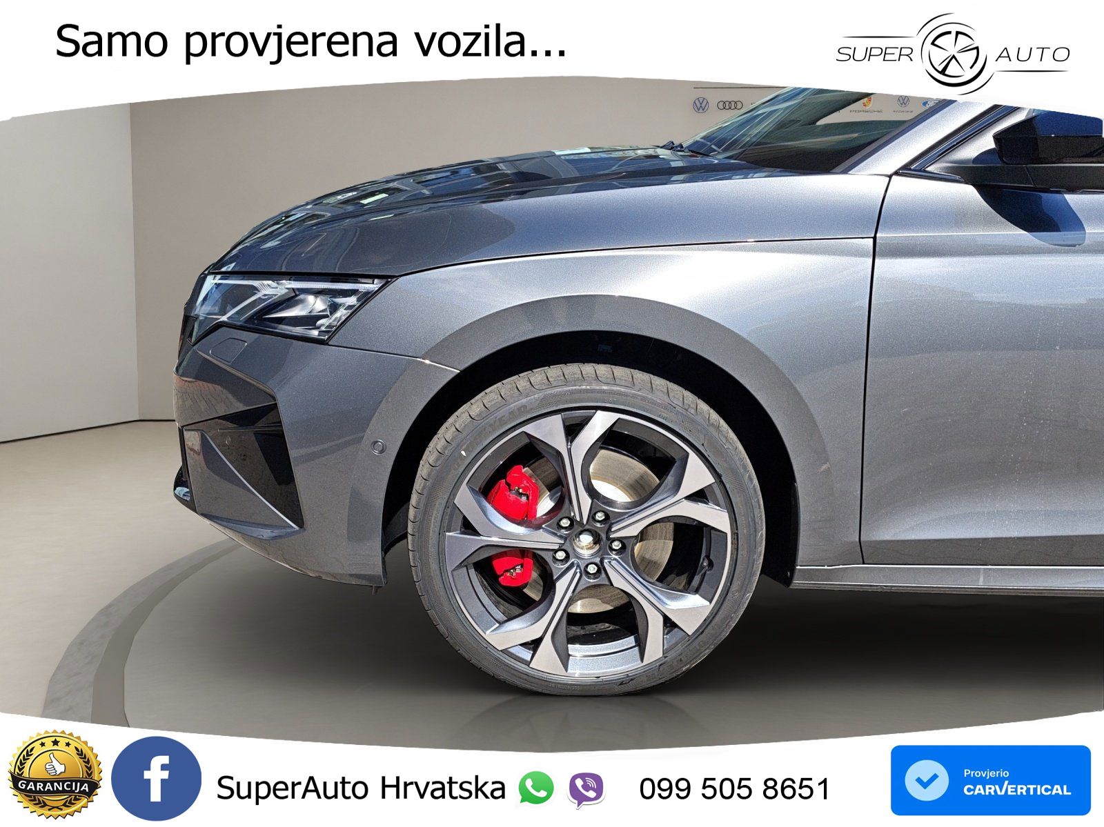 Škoda Octavia Combi RS 2.0 TSI (265 KS) DSG LED+GR SJED+ACC