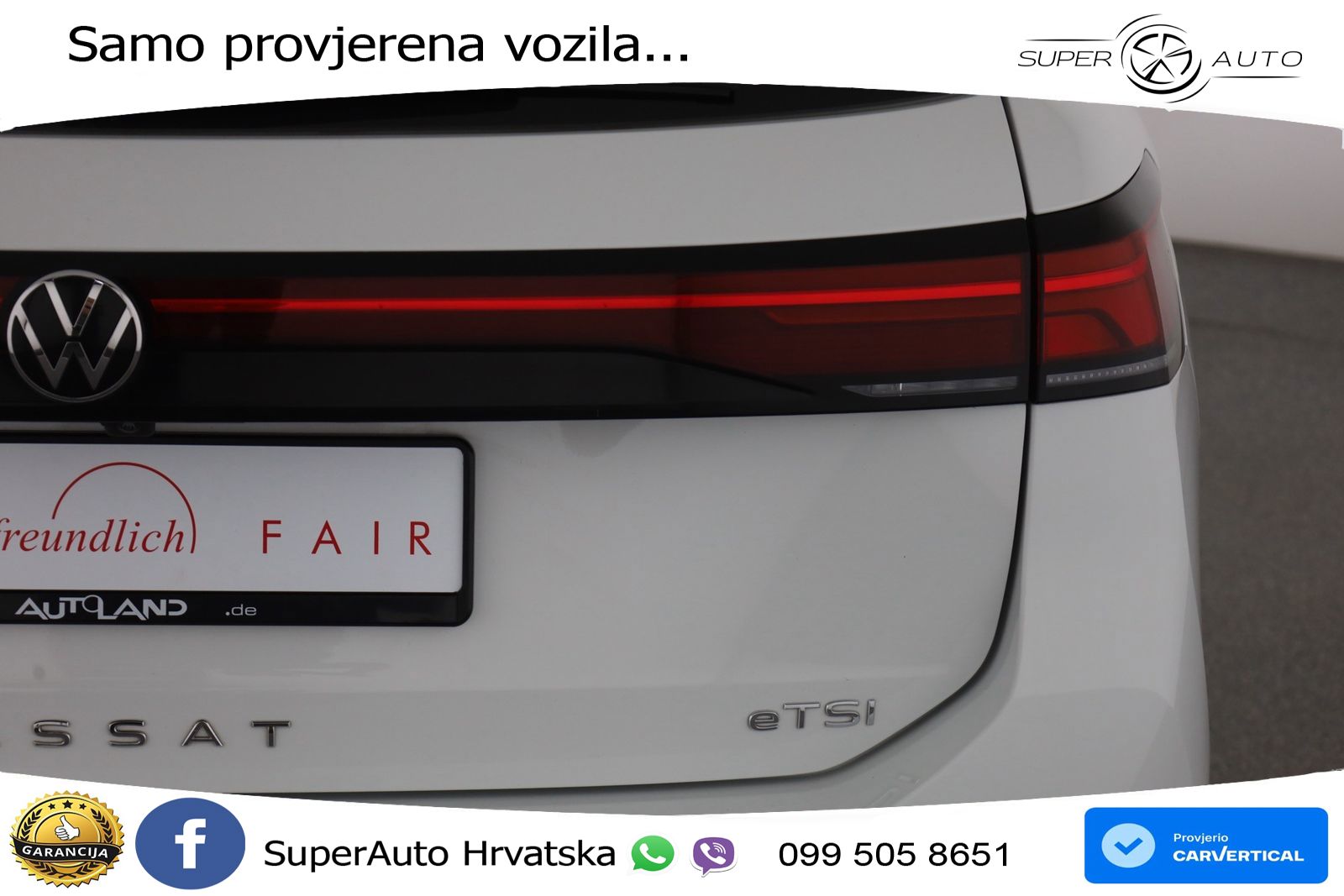 Volkswagen Passat Variant 1.5 eTSI (150 KS) DSG LED+GR SJED+ACC