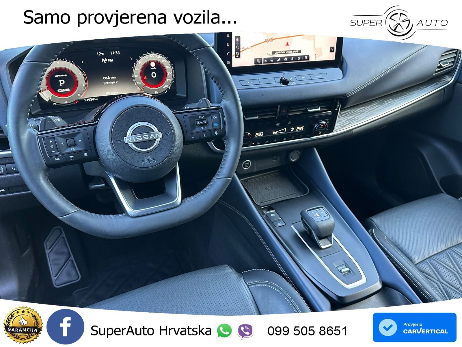 Nissan Qashqai 1.3 DIG-T (158 KS) Xtronic Tekna ACC+HEAD+GR SJED+360+PANO