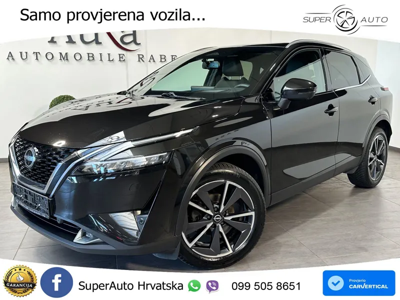 Nissan Qashqai 1.3 DIG-T (158 KS) Xtronic Tekna ACC+HEAD+GR SJED+360+PANO