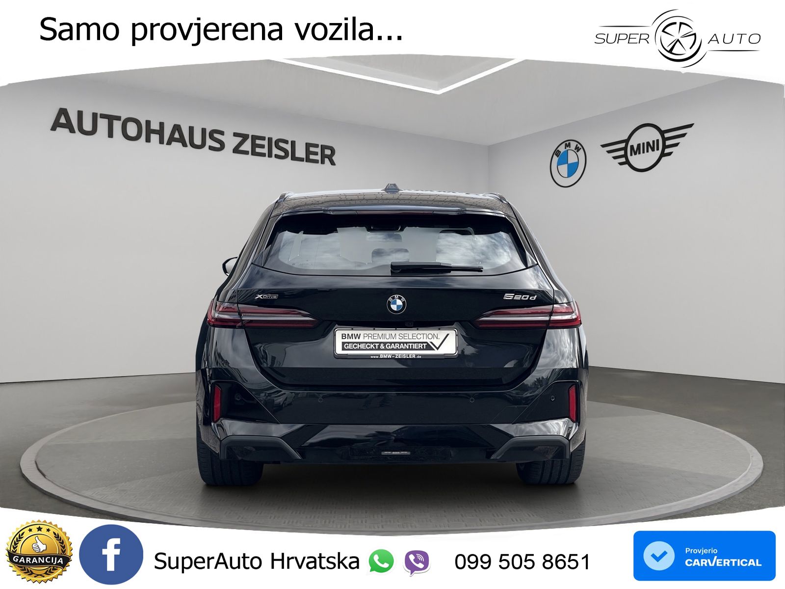 BMW 520d Touring (197 KS) xDrive Steptronic M Sport