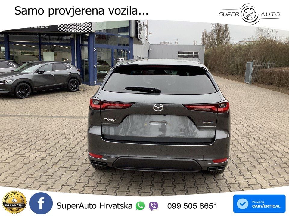 Mazda CX-60 2.5 e-Skyactiv (328 KS) AWD Automatic MATRIX+GR SJED+KAM