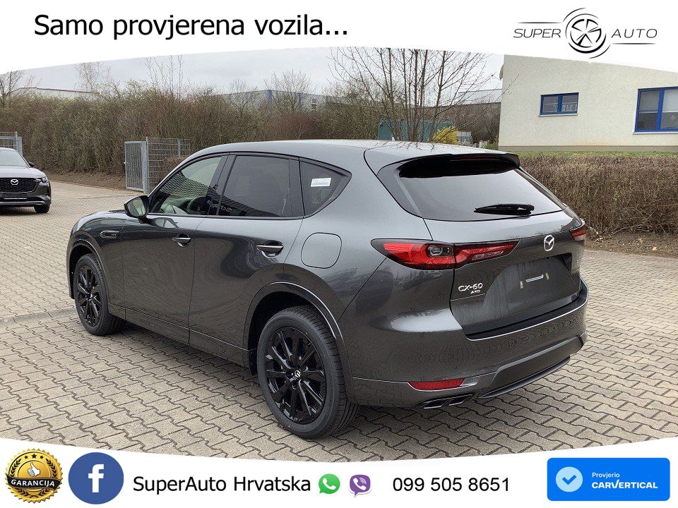 Mazda CX-60 2.5 e-Skyactiv (328 KS) AWD Automatic MATRIX+GR SJED+KAM