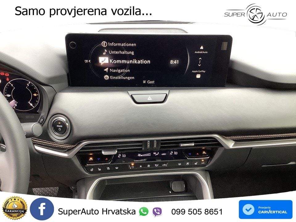 Mazda CX-60 2.5 e-Skyactiv (328 KS) AWD Automatic MATRIX+GR SJED+KAM