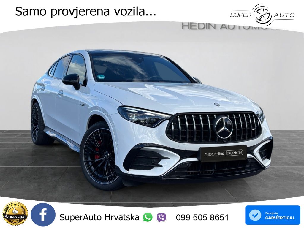 Mercedes GLC Coupe AMG 63 S E PERFORMANCE (680 KS) 4MATIC AMG SPEEDSHIFT MCT 9G ACC+HEAD+4xGR SJED+360+PANO