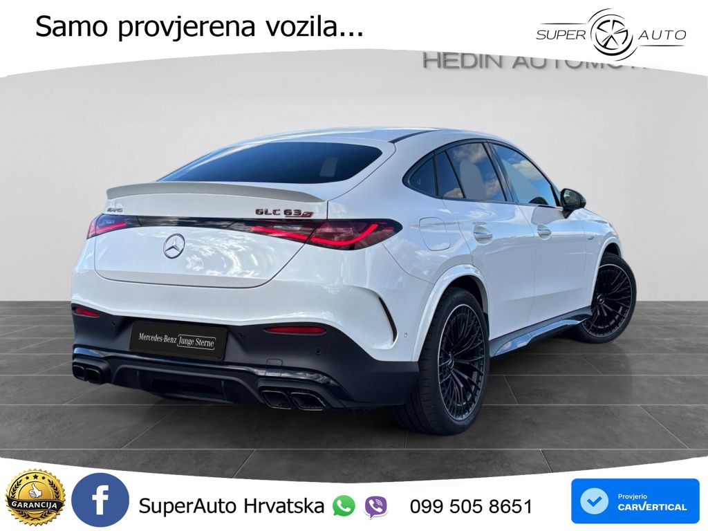 Mercedes GLC Coupe AMG 63 S E PERFORMANCE (680 KS) 4MATIC AMG SPEEDSHIFT MCT 9G ACC+HEAD+4xGR SJED+360+PANO