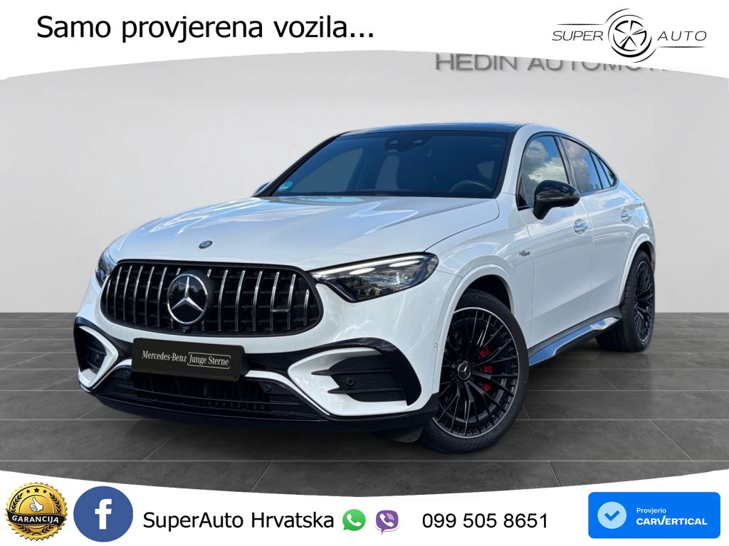 Mercedes GLC Coupe AMG 63 S E PERFORMANCE (680 KS) 4MATIC AMG SPEEDSHIFT MCT 9G ACC+HEAD+4xGR SJED+360+PANO
