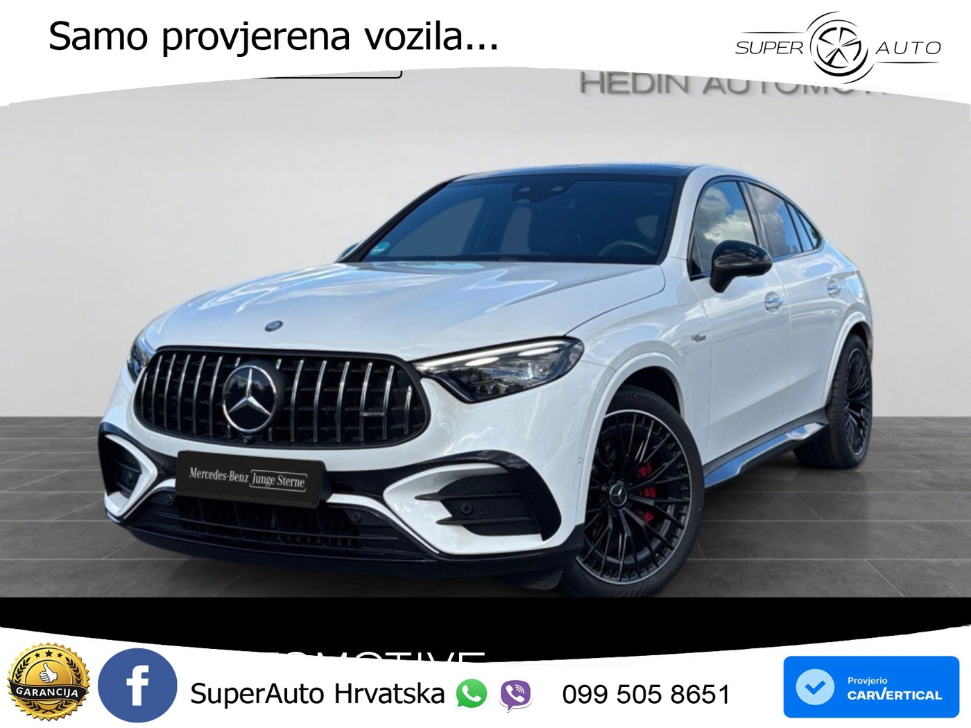 Mercedes GLC Coupe AMG 63 S E PERFORMANCE (680 KS) 4MATIC AMG SPEEDSHIFT MCT 9G ACC+HEAD+4xGR SJED+360+PANO