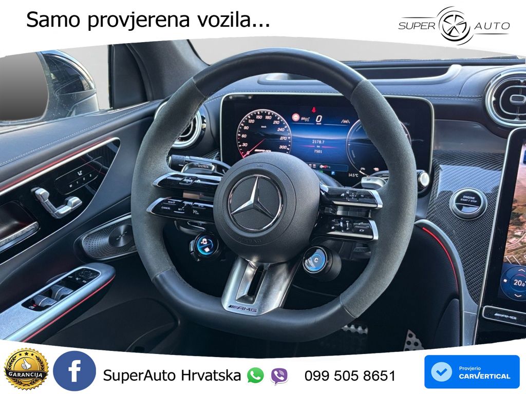 Mercedes GLC Coupe AMG 63 S E PERFORMANCE (680 KS) 4MATIC AMG SPEEDSHIFT MCT 9G ACC+HEAD+4xGR SJED+360+PANO