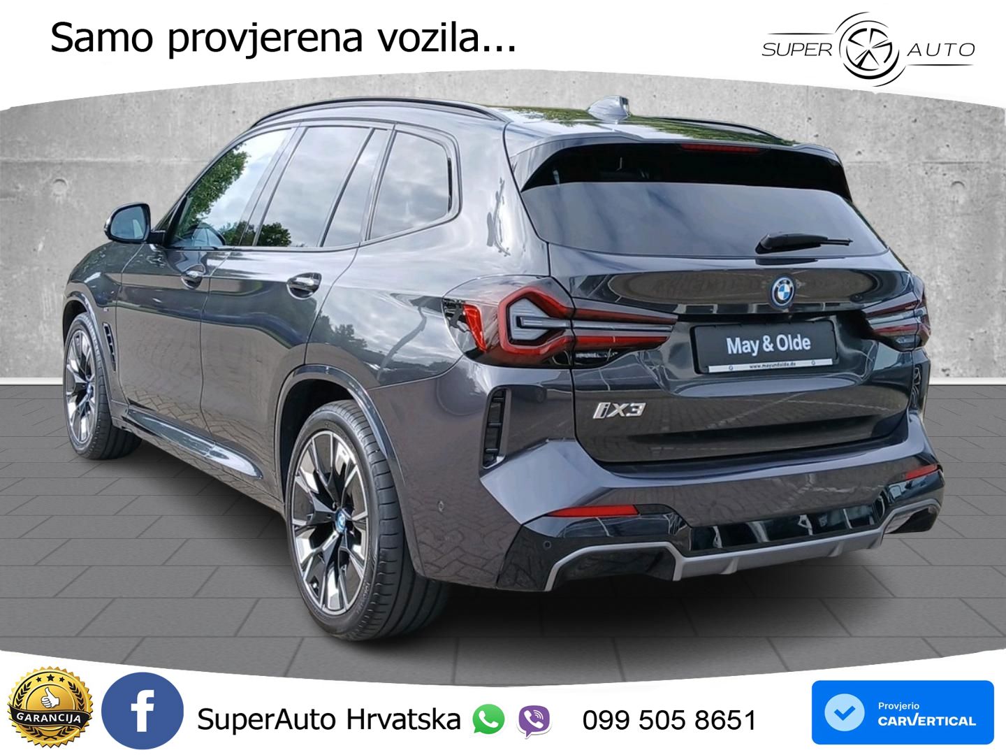 BMW iX3 80 kWh (286 KS)