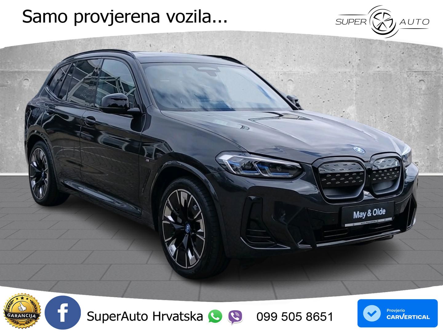 BMW iX3 80 kWh (286 KS)