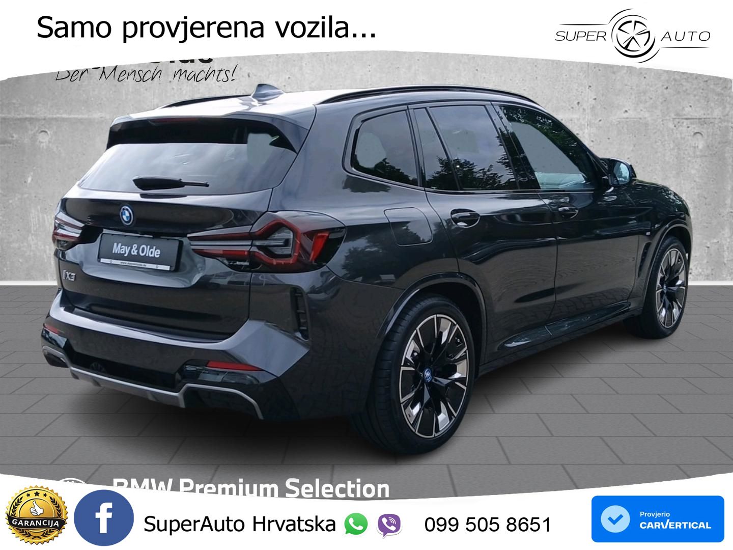 BMW iX3 80 kWh (286 KS)