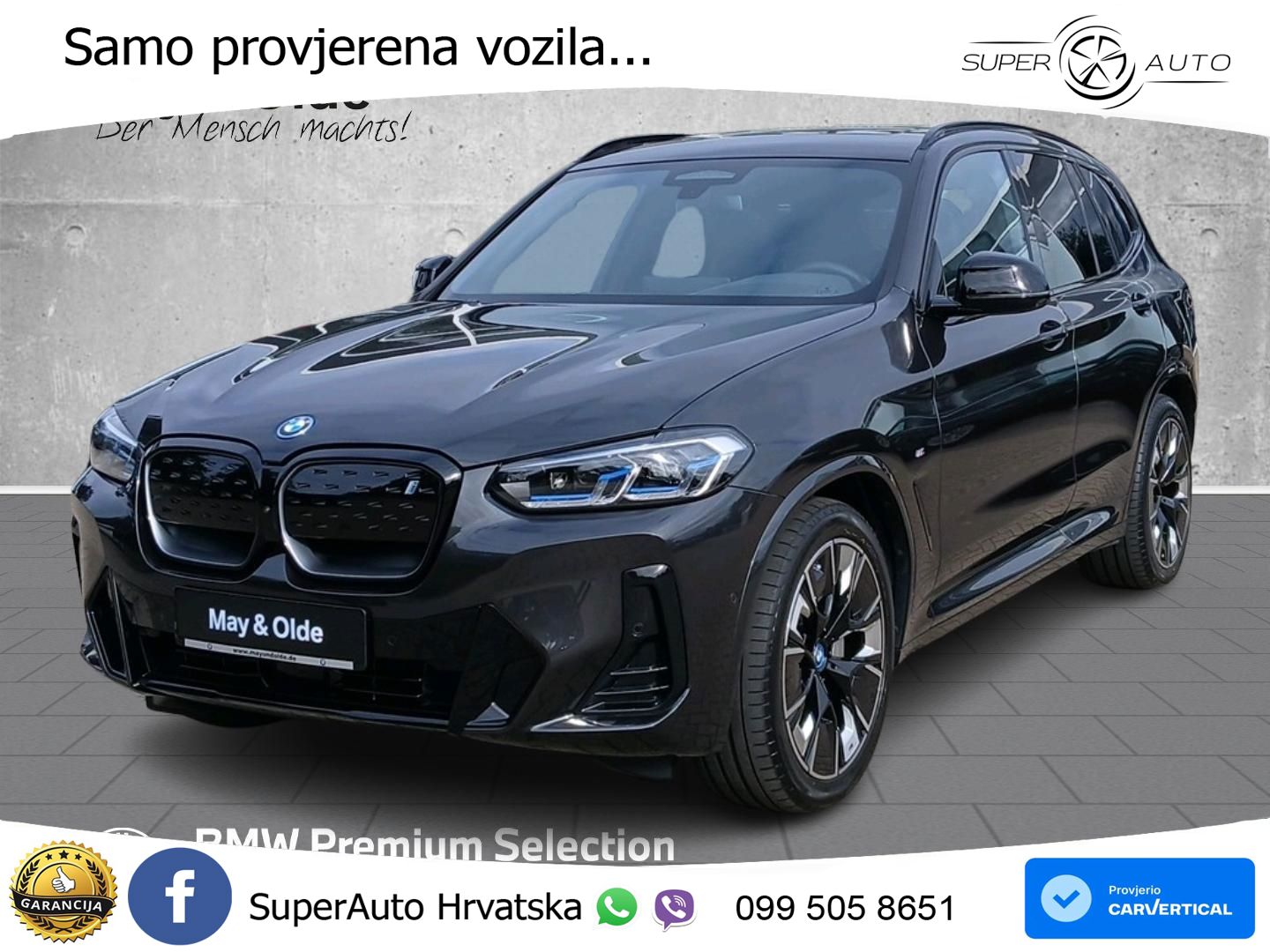BMW iX3 80 kWh (286 KS)