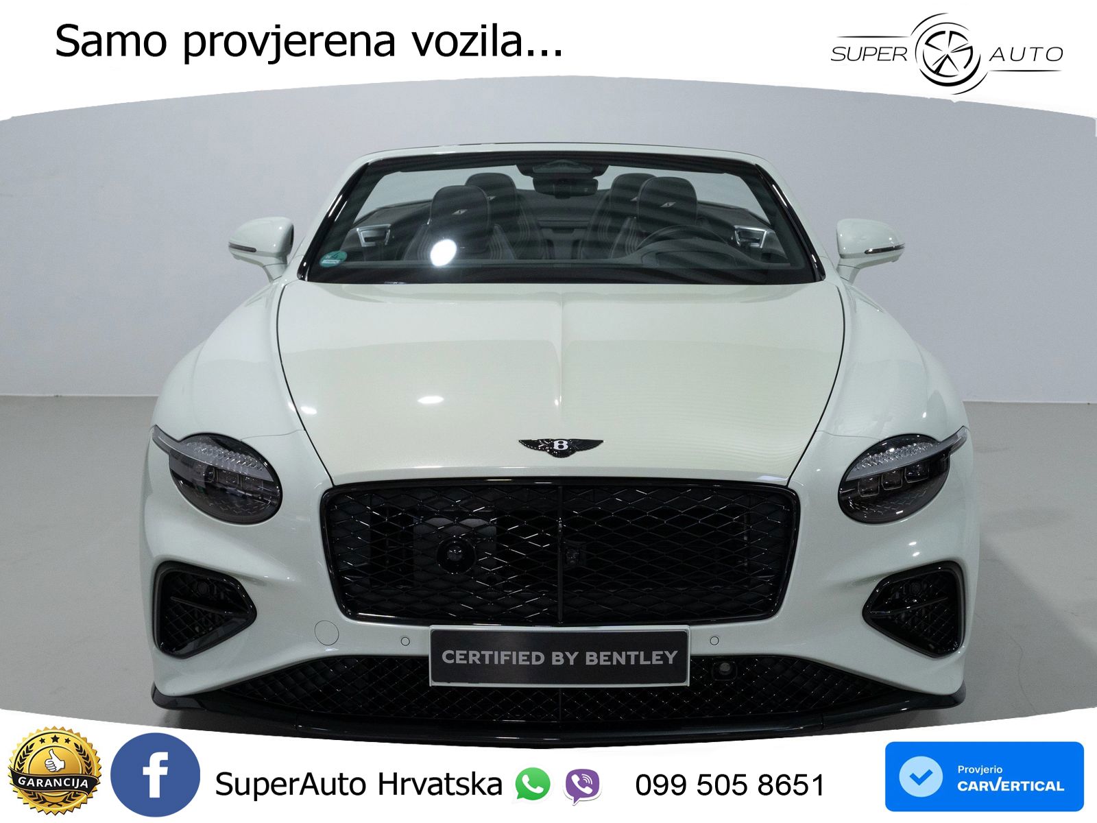 Bentley Continental GTC IV 4.0 V8 TFSi (680 KS) AWD DCT ZRAČNI+ACC+GR SJED+KAM