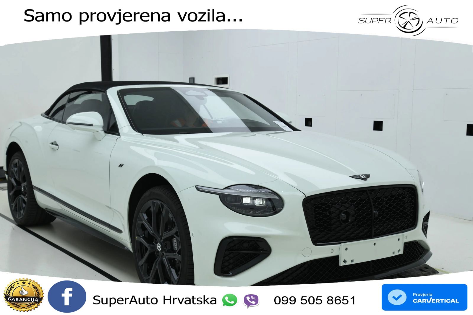 Bentley Continental GTC IV 4.0 V8 TFSi (680 KS) AWD DCT ZRAČNI+ACC+GR SJED+KAM