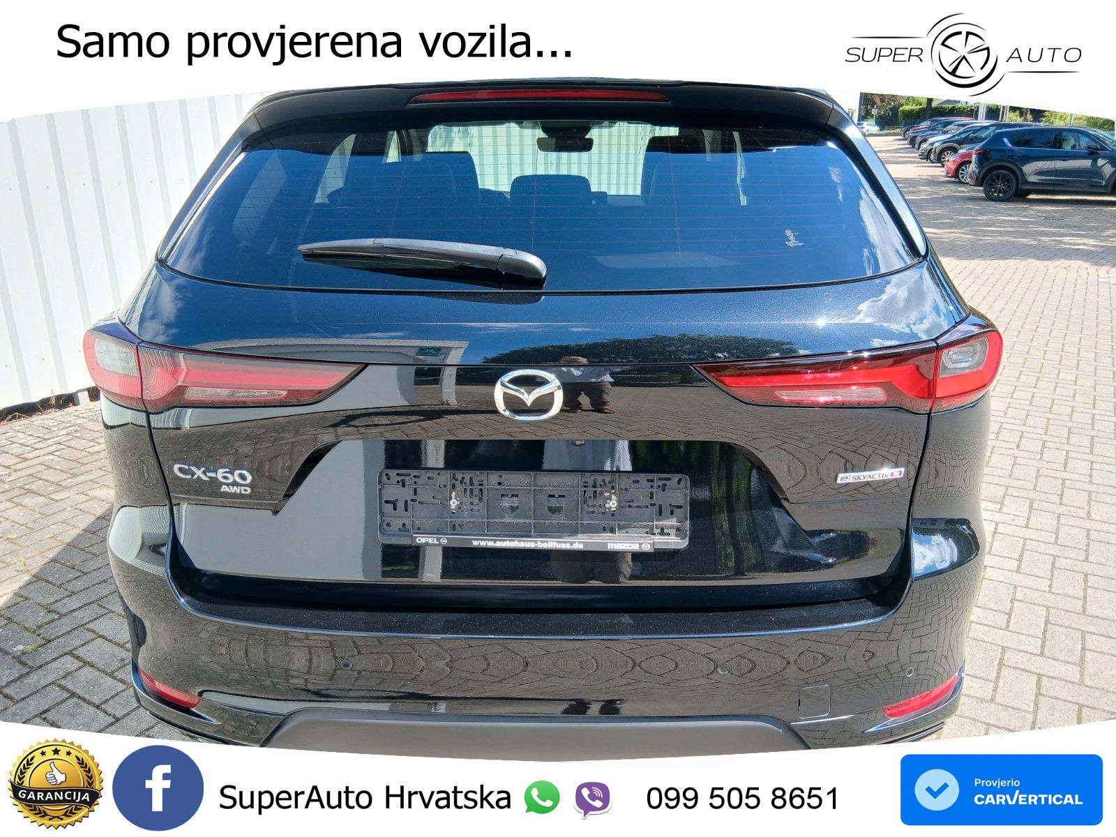 Mazda CX-60 3.3 e-Skyactiv D (254 KS) AWD Automatic