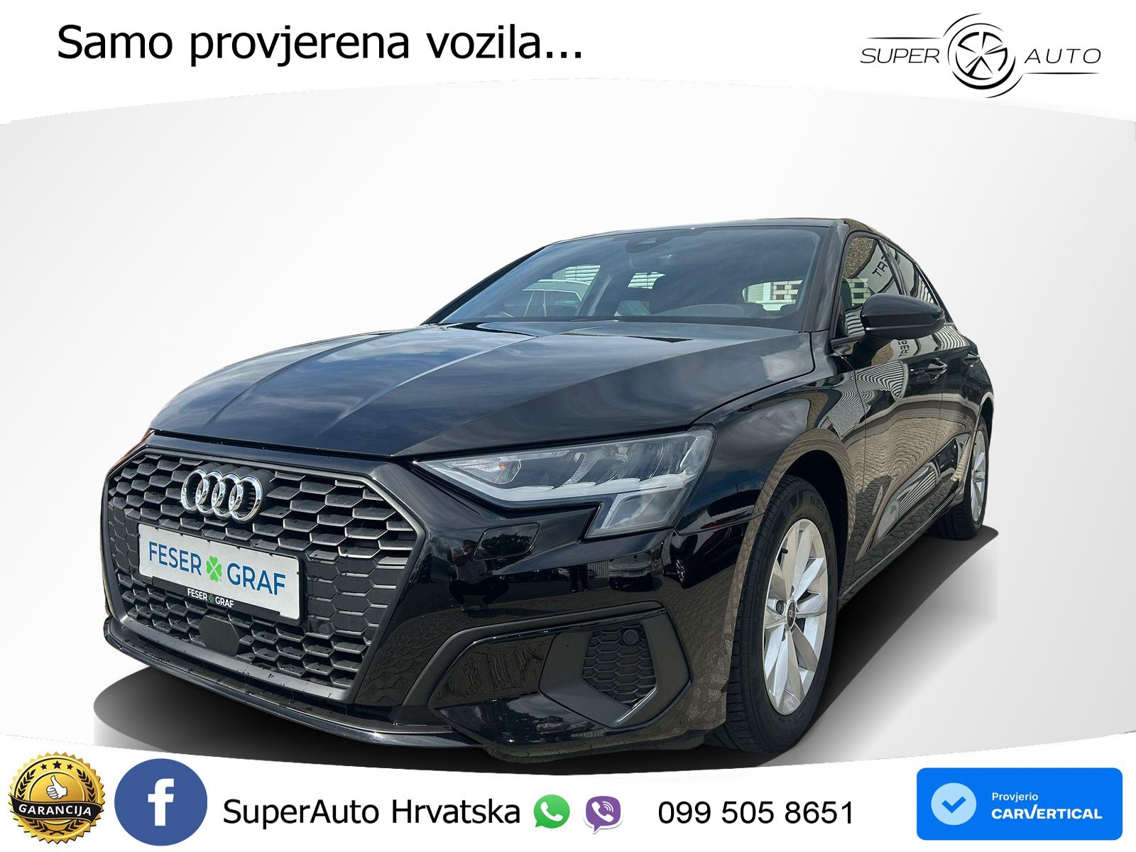 Audi A3 35 TDI (150 KS) S tronic LED+ACC
