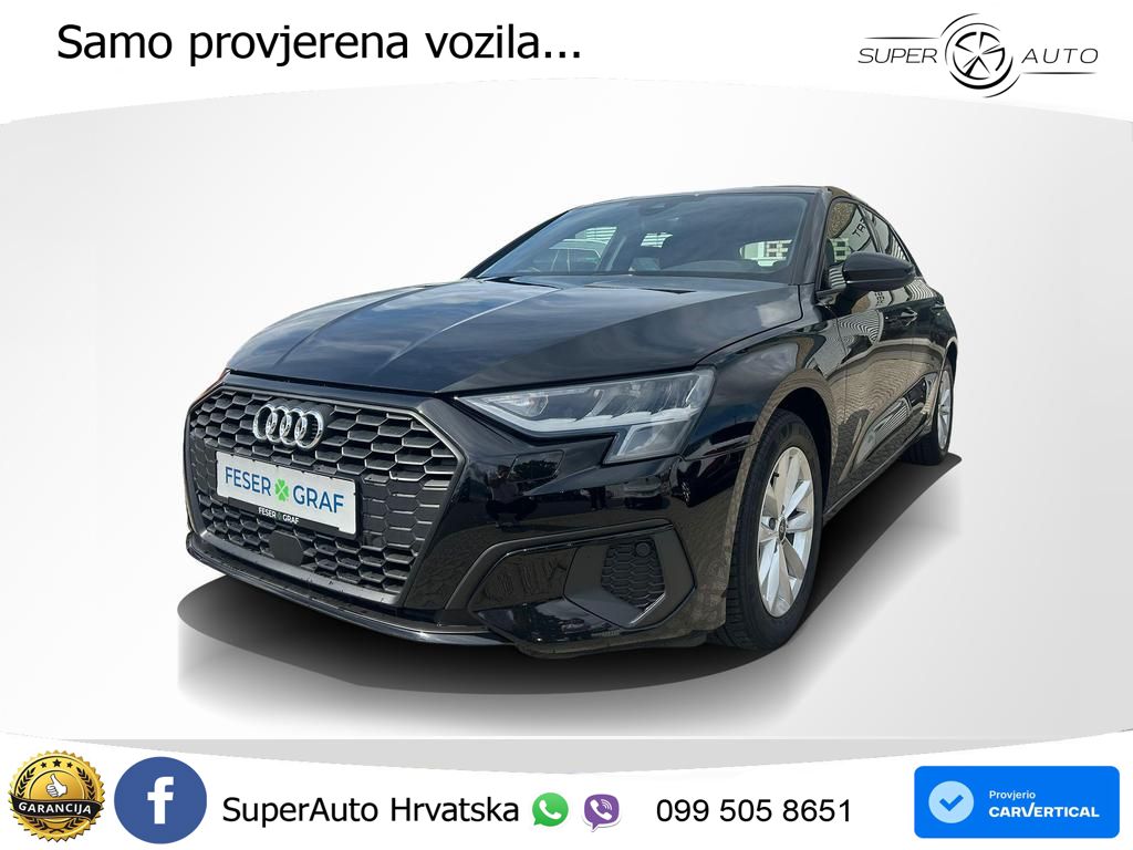 Audi A3 35 TDI (150 KS) S tronic LED+ACC