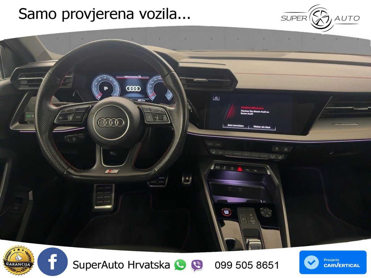 Audi S3 Limuzina 2.0 TFSI (310 KS) quattro S tronic LED+GR SJED+ACC