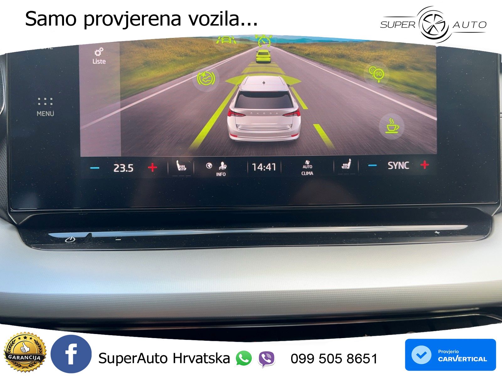 Škoda Octavia Combi 2.0 TDI (150 KS) 4x4 DSG LED+GR SJED+ACC