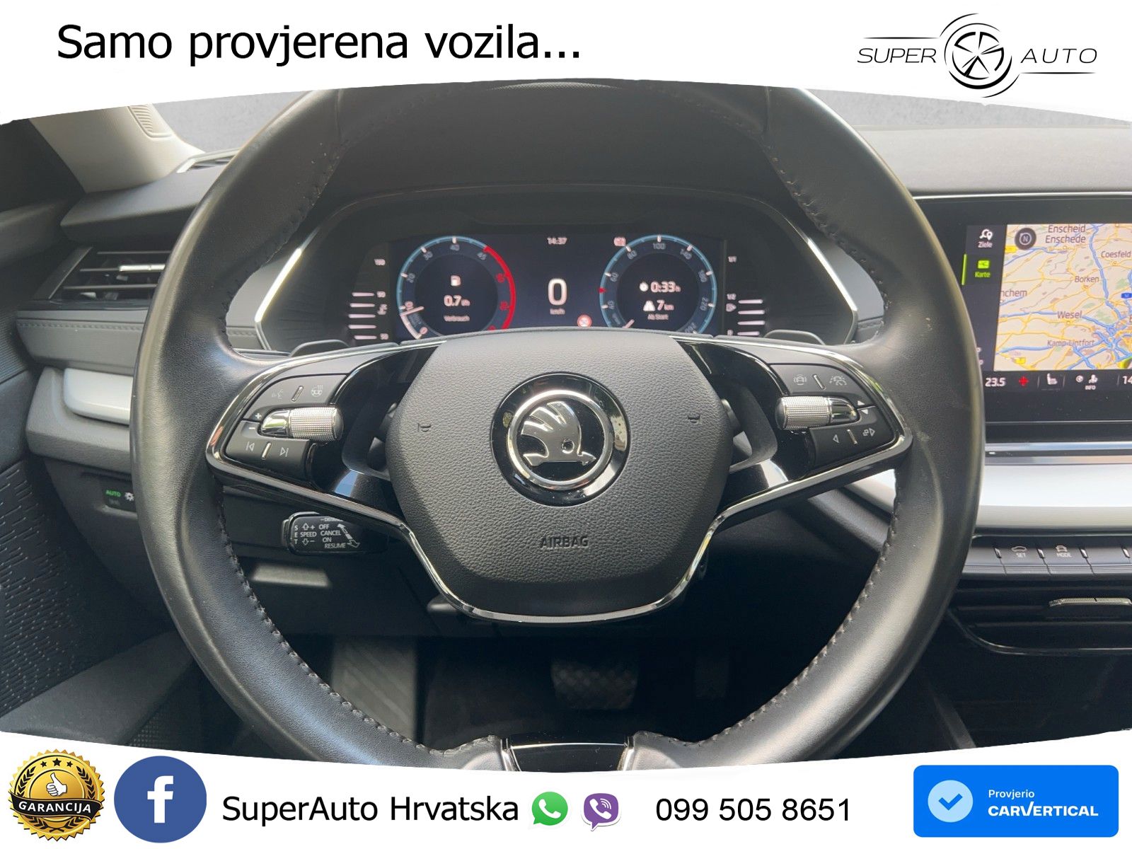 Škoda Octavia Combi 2.0 TDI (150 KS) 4x4 DSG LED+GR SJED+ACC