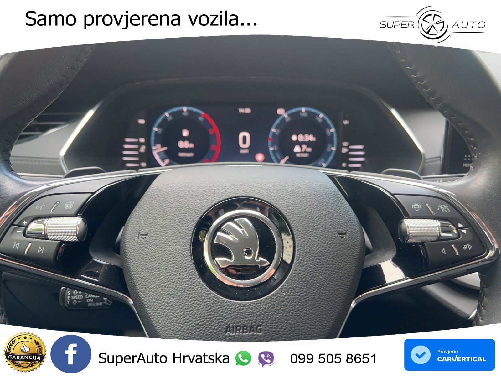 Škoda Octavia Combi 2.0 TDI (150 KS) 4x4 DSG LED+GR SJED+ACC