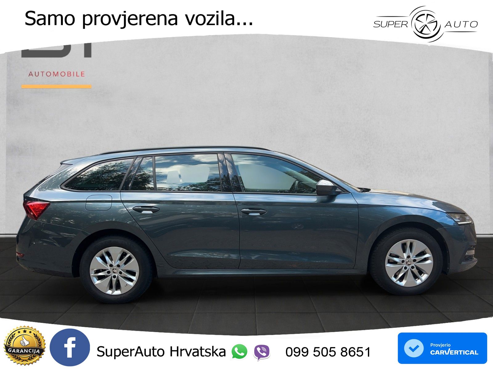 Škoda Octavia Combi 2.0 TDI (150 KS) 4x4 DSG LED+GR SJED+ACC