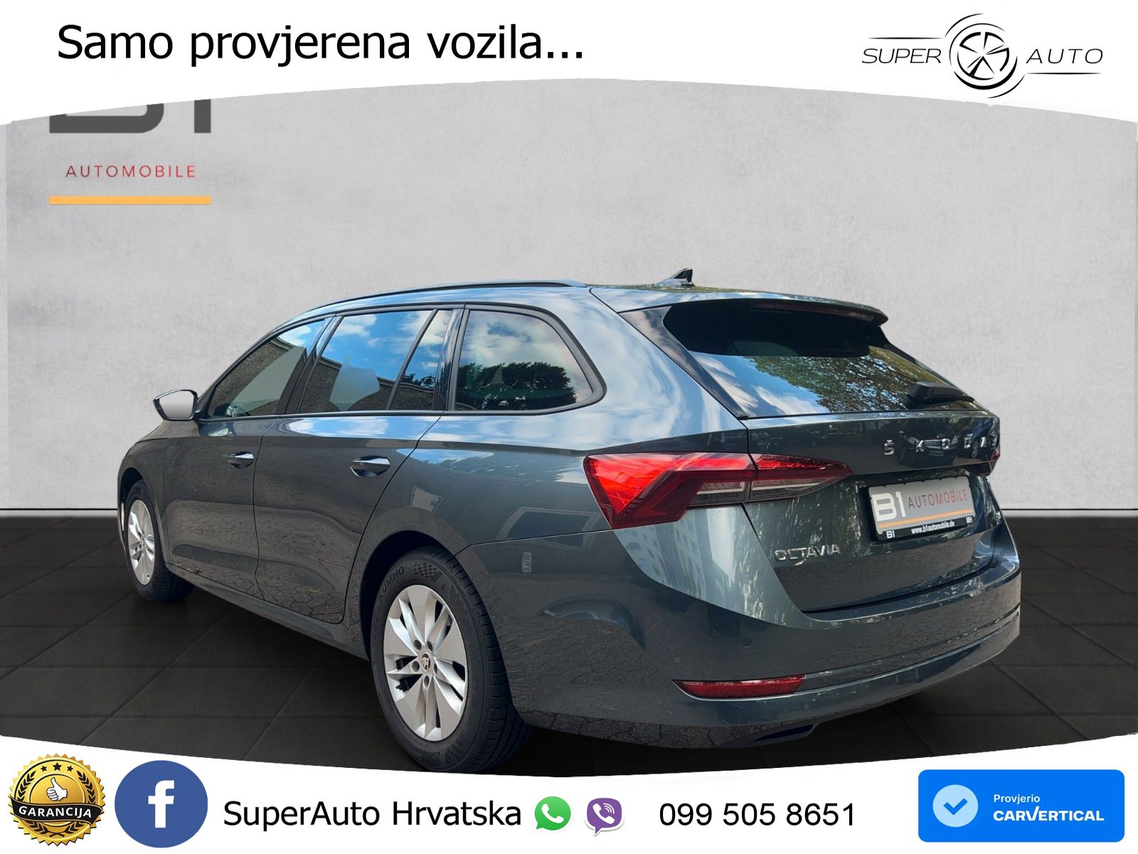 Škoda Octavia Combi 2.0 TDI (150 KS) 4x4 DSG LED+GR SJED+ACC