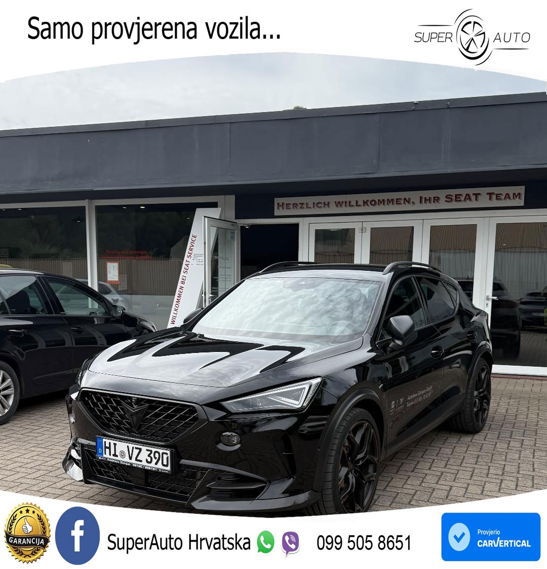 Cupra Formentor VZ5 2.5 TSI (390 KS) 4Drive DSG LED+GR SJED+ACC