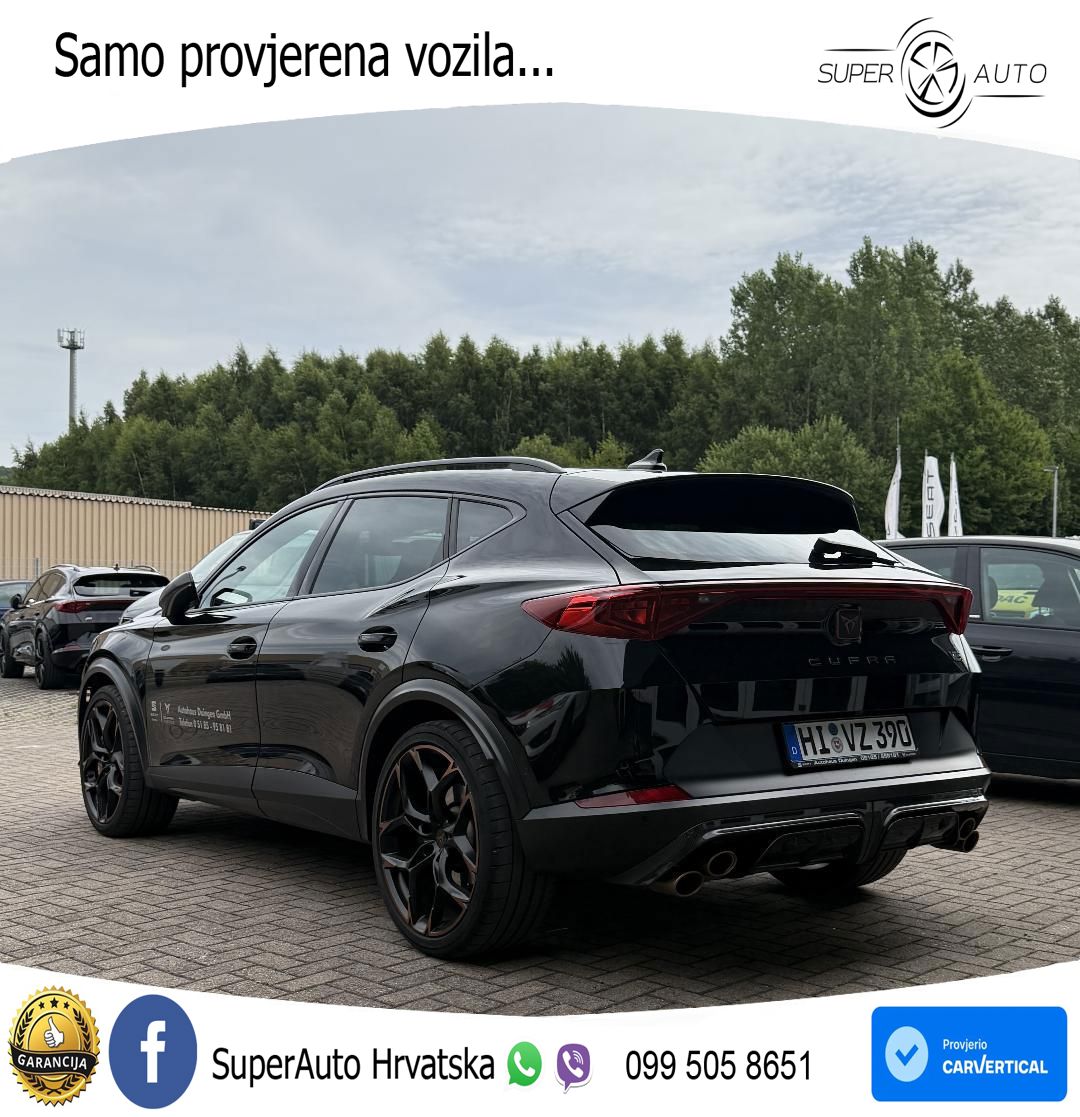 Cupra Formentor VZ5 2.5 TSI (390 KS) 4Drive DSG LED+GR SJED+ACC